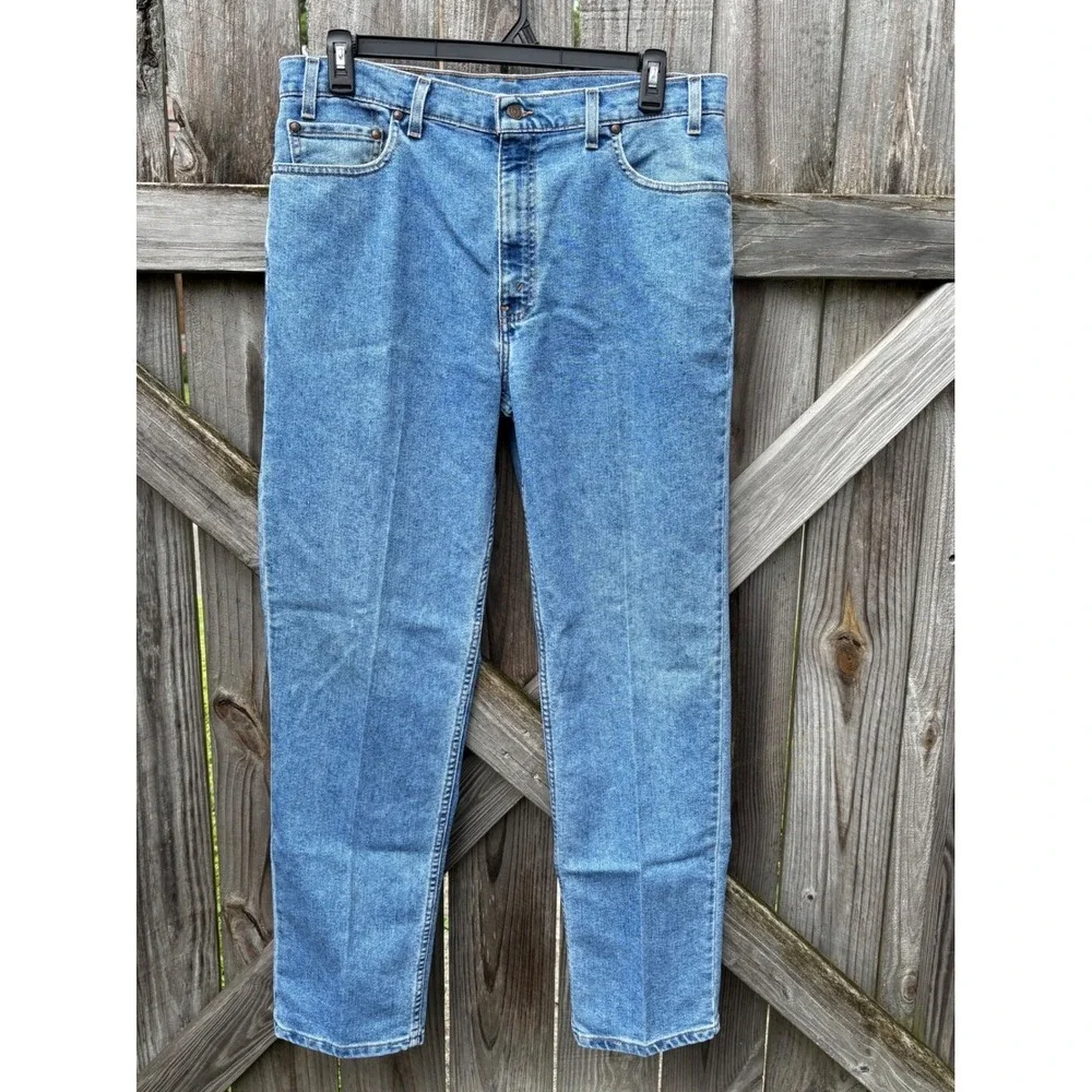 Vintage Levis 540 Relaxed Fit Jeans Mens 36x32‎ Blue Flex Denim 540-0217